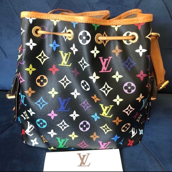Stunning Louis Vuitton multicolor petite noe - Picture 4 of 14